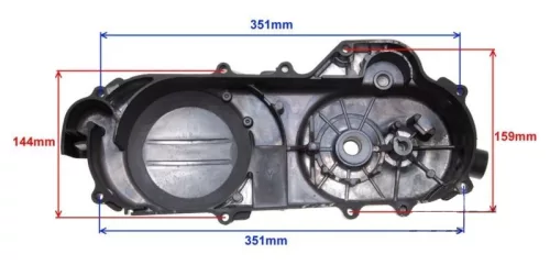Dekni 4T GY6 50-80ccm 40cm , 10"-os kerekű 4 ütemű kínai robogóhoz