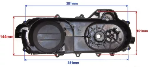 Dekni 43cm 4T GY6 50-80ccm, 12"-os kerekű 4 ütemű kínai robogóhoz