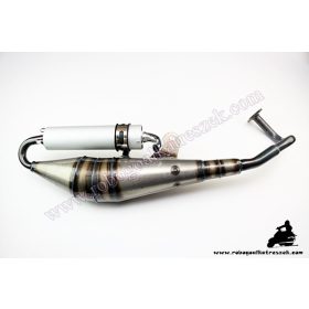 Kipufogó 4T RACING, 4 ütemű kínai robogóhoz