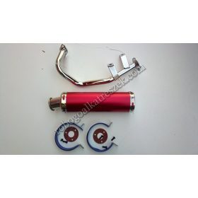 Kipufogó 4T RACING 9CM, 4 ütemű kínai robogóhoz