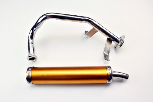 Kipufogó 4T RACING 6CM, 4 ütemű kínai robogóhoz