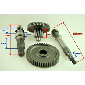 Végáttétel GY6 4T 50-80ccm, 4 ütemű kínai robogóhoz