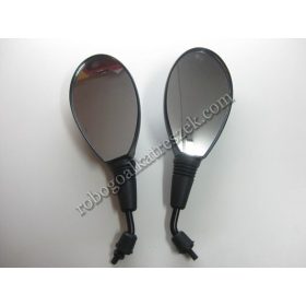 Tükör szett 1 8mm fekete