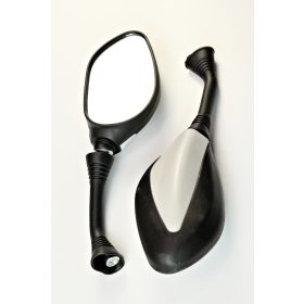 Tükör szett fehér betétes 8mm