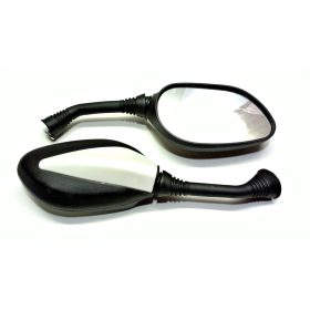 Tükör szett fehér betétes 8mm