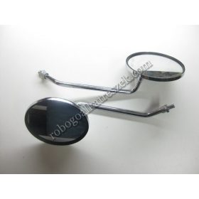 Tükör szett króm kerek