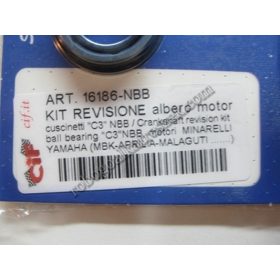   Csapágy + szimering szett Yamaha, Aprilia, Malaguti robogókhoz SKF CIF