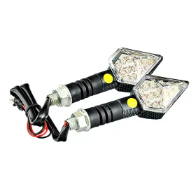 Index szett LED-es karbon ROMB