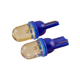 Izzó szett 12V helyzetjelző kék LED-es (pár)