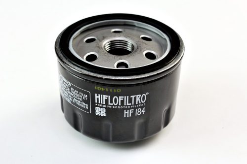 Olajszűrő PIAGGIO 500 MP3, 400 MP3, X8, X-EVO, 500 X9/GILERA 500 NEXUS / PEUGEOT 500 SATELIS, 400 GEOPOLIS / APRILIA 500 ATLANTIC, 400 ATLANTIC / GP 800cc HF184 