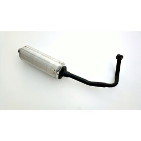 Kipufogó 4T 12"-es kerekű 4 ütemű kínai robogóhoz