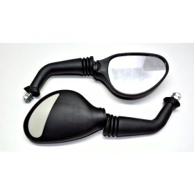 Tükör szett fehér betétes 10mm