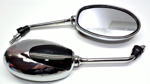 Tükör szett króm ovál 8mm