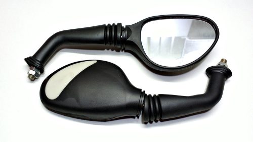 Tükör szett fehér betétes II. 8mm