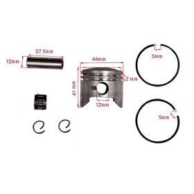 Dugattyúszett + tűgörgő Pocket Bike 44mm 49ccm