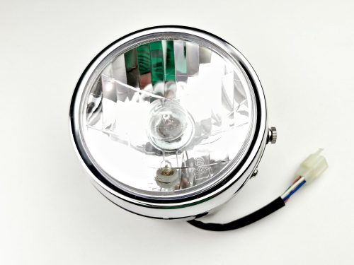 Lámpa első MOPED kerek