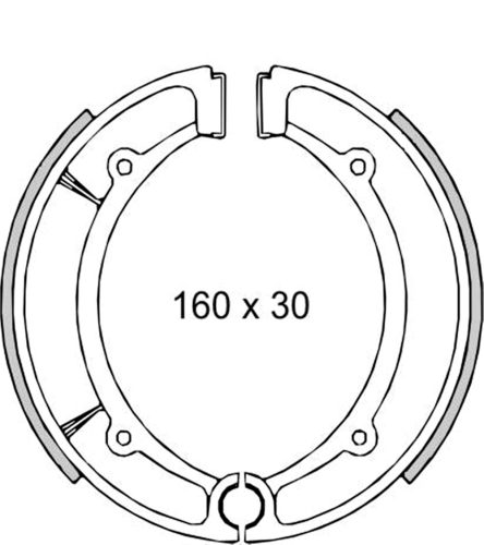 Fékpofa YP MAJESTY 250ccm 96-98 RMS 0460