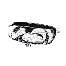 Lámpa első ZIP F278