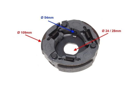 Kuplung pofa Keeway Focus / F-act 112mm