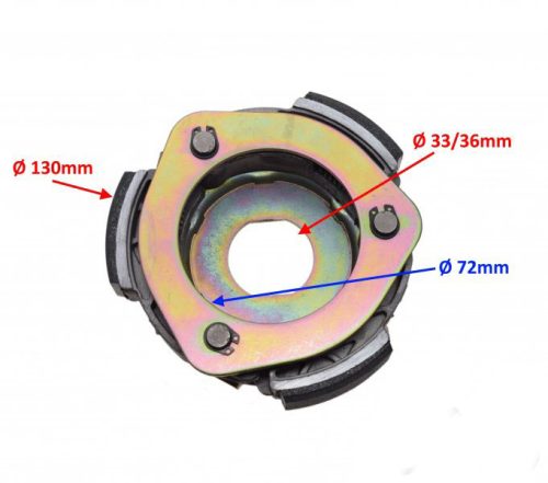 Kuplung pofa PIAGGIO X7 / X8 / X9 125ccm