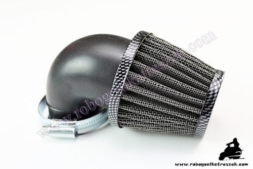 Levegőszűrő sport 42mm 90 fokos