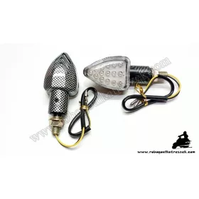 Index szett LED-es Karbon 15 LED-es