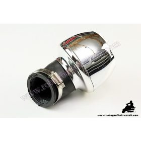 Levegőszűrő sport króm 42mm 45 fokos