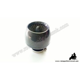 Levegőszűrő sport 39MM karbon TURBO egyenes
