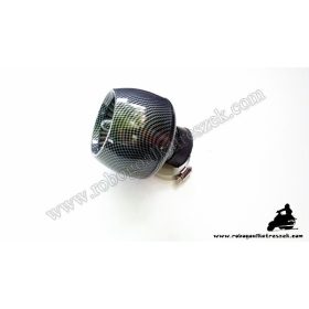 Levegőszűrő sport 39MM karbon TURBO egyenes