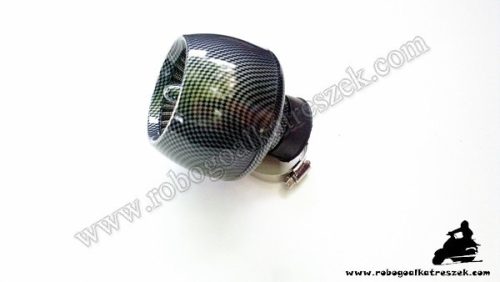 Levegőszűrő sport 39MM karbon TURBO egyenes