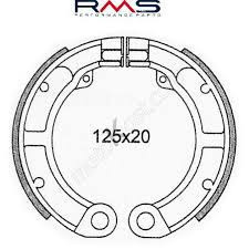 Fékpofa 125x20 Piaggio Vespa 50ccm RMS 0490