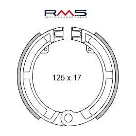 Fékpofa 125X17 ET3-PK-APE RMS 0170