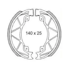   Fékpofa PIAGGIO LIBERTY 4T-HEXAGON LX 125CC 1998> RMS 0421