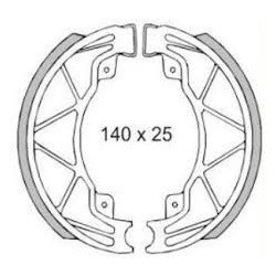 Fékpofa 140X25 Piaggio Liberty 125ccm RMS 0420 / 0421