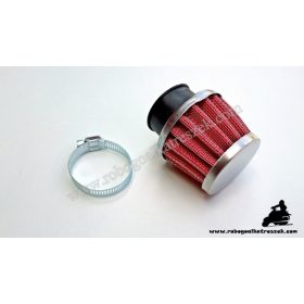 Levegőszűrő sport króm egyenes 39mm