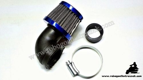 Levegőszűrő sport 35mm 90 fokos