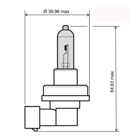 Izzó 12V 55W H11 RMS 0085