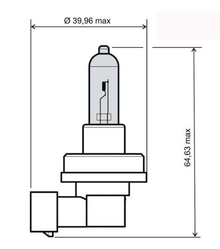 Izzó H11 12V 55w RMS 0085	