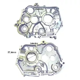   Motorblokk jobb oldali (önindító nélküli) Dirt Bike 110-125ccm