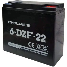  12V 22Ah gondozásmentes elektromos kerékpár akkumulátor (6-DZM-22)