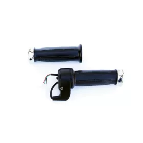 Gázkar krómozott véggel - elektromos kerékpárhoz