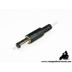 Két pólusú töltő dugó coax - elektromos kerékpárhoz