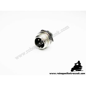   Négy pólusú akkumulátor töltődugó - elektromos kerékpárhoz