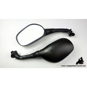 Tükör szett fekete 10mm