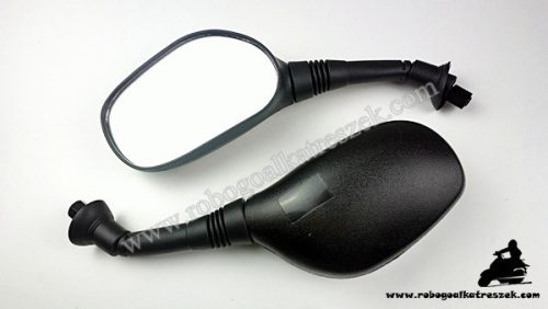 Tükör szett fekete 10mm