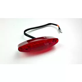 Lámpa hátsó 11 LED-es univerzális (PIROS BÚRÁS)