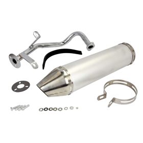   Kipufogó 4T RACING GY6 10"-es kerekű 50-80ccm robogóhoz