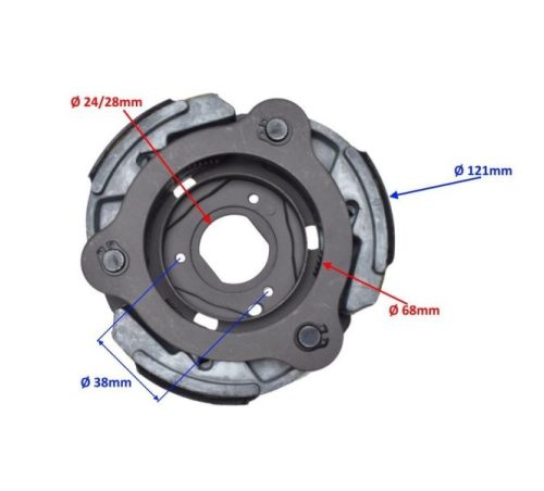 Kuplung pofa Suzuki Burgman 125-150cc 2007-2013