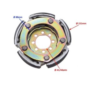 Kuplung pofa PIAGGIO MP3 400-500CC - BEVERLY 200-400-500CC