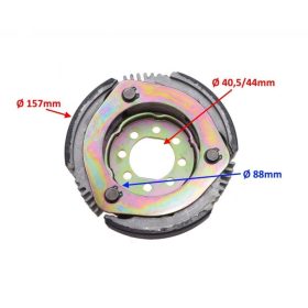 Kuplung pofa Piaggio X9 / Beverly / Scarabeo 500ccm